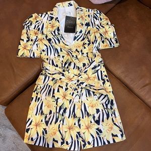 Short Sleeve Long Blazer